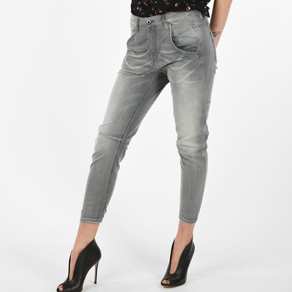 ⭐️diesel Denim Stretch Cropped Faiza-NE Sweat Jog Jeans⭐️